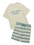 【ジェラートピケ オム/GELATO PIQUE HOMME / MEN】の【HOMME】スムーズィーliteセットアップ BLU[086]|ID: prp329100004538966 ipo3291000000032691489