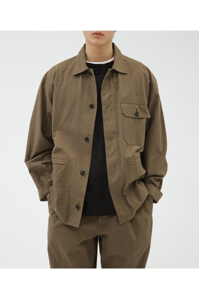 【マーガレット ハウエル/MARGARET HOWELL / MEN】のOVERDYE MELANGE COTTON LINEN インテリア・キッズ・メンズ・レディースファッション・服の通販 founy(ファニー) https://founy.com/ ファッション Fashion メンズファッション Fashion for Men おすすめ Recommended / Our Picks ジャケット Jacket, Outerwear セットアップ Set-Up, Coordinated Outfit フロント Front, Front Design ブルゾン Blouson, Bomber Jacket ポケット Pocket, Pocket Detail リネン Linen, Linen Fabric ワーク Workwear, Utility Style ヴィンテージ Vintage Style |ID: prp329100004538976 ipo3291000000033509562
