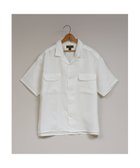 【ナイジェルケーボン/NIGEL CABOURN / MEN】のMAN / オープンカラーシャツ - リネンツイル 人気、トレンドファッション・服の通販 founy(ファニー) ファッション Fashion メンズファッション Fashion for Men シンプル Simple, Minimal スペシャル Special, Limited Edition ファブリック Fabric, Textile thumbnail オフホワイト|ID: prp329100004538981 ipo3291000000032973692
