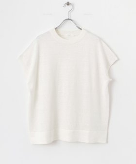 【かぐれ/kagure / URBAN RESEARCH】のリネンフレンチスリーブニット 人気、トレンドファッション・服の通販 founy(ファニー) ファッション Fashion レディースファッション WOMEN トップス・カットソー Tops/Tshirt ニット Knit Tops 2025年 2025 2025春夏・S/S Ss,Spring/Summer,2025 おすすめ Recommend インナー Inner カットソー Cut And Sew サロペット Overalls スリーブ Sleeve フレンチ French リネン Linen リラックス Relax エレガント 上品 Elegant 半袖 Short Sleeve 夏 Summer S/S・春夏 Ss・Spring/Summer 羽織 Haori |ID:prp329100004539053