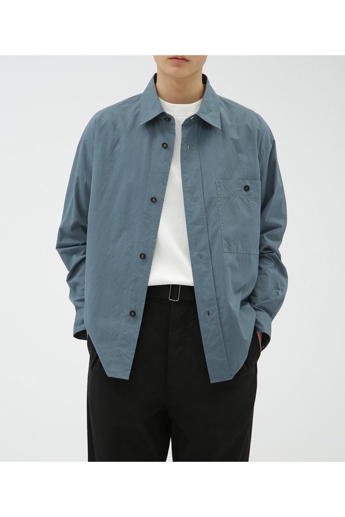 【マーガレット ハウエル/MARGARET HOWELL / MEN】のWASHED COTTON POPLIN インテリア・キッズ・メンズ・レディースファッション・服の通販 founy(ファニー) https://founy.com/ ファッション Fashion メンズファッション Fashion for Men キャラクター Character, Licensed Characters フィット Fit, Slim Fit ポケット Pocket, Pocket Detail リラックス Relax, Relaxed Fit エレガント 上品 Elegant |ID: prp329100004539054 ipo3291000000033340535