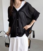 【その他のブランド/Other】のオーバーサイズ シアー ニット カーディガン 人気、トレンドファッション・服の通販 founy(ファニー) ファッション Fashion レディースファッション WOMEN トップス・カットソー Tops/Tshirt ニット Knit Tops カーディガン Cardigans おすすめ Recommend カーディガン Cardigan シアー Sheer バランス Balance ベーシック Basic ボトム Bottom 長袖 Long Sleeve thumbnail ブラック|ID: prp329100004539062 ipo3291000000032072198