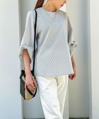 【ロートレ アモン/LAUTRE AMONT】の【WEB限定】クールマックスサッカーブラウス≪洗濯機で洗える≫ 人気、トレンドファッション・服の通販 founy(ファニー) ファッション Fashion レディースファッション Ladies' Fashion Online トップス・カットソー Tops/Tshirt シャツ/ブラウス Shirts/Blouses 洗える Washable 秋 Autumn/Fall コンシャス Conscious 今季 This Season 吸水 Water Absorption サッカー Soccer ストレート Straight ボトム Bottom メタル Metal おすすめ Recommend 夏 Summer thumbnail グレーストライプ|ID: prp329100004539069 ipo3291000000032674159