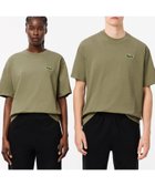 【ラコステ/LACOSTE】のシェニールワニロゴ オーバーサイズ半袖Tシャツ / ルーズフィットT カーキ|ID: prp329100004539098 ipo3291000000032679135