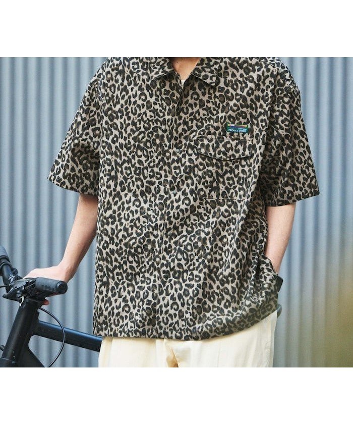 【その他のブランド/Other】のAiRide/エアライド リラックスフィット ショートスリーブ ポケットシャツ 【限定展開】 25SS インテリア・キッズ・メンズ・レディースファッション・服の通販 founy(ファニー) 　ファッション　Fashion　メンズファッション　Fashion for Men　アウトドア　Outdoor Clothing　インナー　Innerwear　春　Spring　洗える　Machine Washable　カーゴパンツ　Cargo Pants, Utility Pants　吸水　Absorbent, Quick-Dry　軽量　Lightweight, Ultra Light　ショート　Short, Short Length　シンプル　Simple, Minimal　ストレッチ　Stretch, Stretchy Fabric　スリーブ　Sleeve, Long Sleeve / Short Sleeve　セットアップ　Set-Up, Coordinated Outfit　デニム　Denim, Jeans Material　定番　Standard, Basic Item　フィット　Fit, Slim Fit　ボトム　Bottoms, Lower Wear　ポケット　Pocket, Pocket Detail　リラックス　Relax, Relaxed Fit　ワンポイント　One Point, Statement Accent　S/S・春夏　SS, Spring/Summer, Warm Season　おすすめ　Recommended / Our Picks　夏　Summer　2025年　2025　2025春夏・S/S　Spring/Summer 2025 SS25　レオパード|ID: prp329100004539122 ipo3291000000032701791