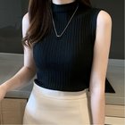 【ミニミニストア/miniministore】のサマーニット ハイネック レディース 人気、トレンドファッション・服の通販 founy(ファニー) ファッション Fashion レディースファッション Fashion for Women トップス・カットソー Cut & Sew Tops ニット Knit Tops & Sweaters アクリル Acrylic Material イエロー Yellow サマー Summer, Summer Style シンプル Simple, Minimal タンク Tank Top, Sleeveless Top ノースリーブ Sleeveless, No-Sleeve ハイネック High Neck, Mock Neck フィット Fit, Slim Fit ベーシック Basic, Essential リブニット Rib Knit, Ribbed Knit 夏 Summer 春 Spring S/S・春夏 SS, Spring/Summer, Warm Season 無地 Plain, Solid Color thumbnail ブラック|ID: prp329100004539127 ipo3291000000033137214