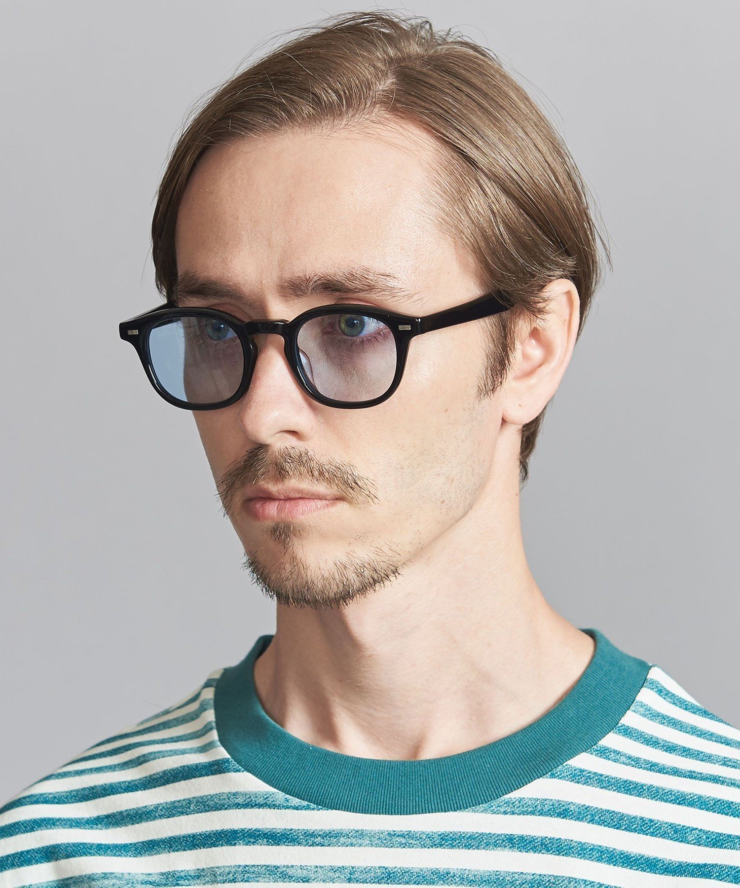 【ビューティ&ユース ユナイテッドアローズ/BEAUTY&YOUTH / UNITED ARROWS / MEN】の【別注】 KANEKO OPTICAL(金子眼鏡) John SGLS/サングラス -MADE IN JAPAN- インテリア・キッズ・メンズ・レディースファッション・服の通販 founy(ファニー) 　ファッション　Fashion　メンズファッション　Fashion for Men　イエロー　Yellow　サングラス　Sunglasses, Shades　バランス　Balance, Style Balance　フレーム　Frame, Outline　ベーシック　Basic, Essential　別注　Limited Edition, Custom Order　日本製　Made In Japan　BLACK|ID: prp329100004539162 ipo3291000000032743159