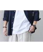 【シップス/SHIPS / MEN】のSHIPS any 洗濯機可能 コットン/リネン 7分袖 レギュラー シャツ 25SS ネイビー|ID: prp329100004539196 ipo3291000000032711544