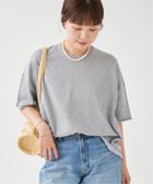 【イエナ/IENA】のLEVITA コットンハーフスリーブプルオーバー 人気、トレンドファッション・服の通販 founy(ファニー) ファッション Fashion レディースファッション WOMEN トップス・カットソー Tops/Tshirt プルオーバー Pullover thumbnail グレーB|ID: prp329100004539198 ipo3291000000032275381