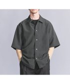 【その他のブランド/Other】のシルキータッチ キャンプカラー フォルム シャツ DK.GRAY|ID: prp329100004539205 ipo3291000000032072957