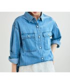 【ルクールブラン/le.coeur blanc】のパールボタンシャツ 人気、トレンドファッション・服の通販 founy(ファニー) ファッション Fashion レディースファッション Fashion for Women トップス・カットソー Cut & Sew Tops シャツ・ブラウス・オフィスカジュアル Elegant Blouses & Button-Ups ウェーブ Wavy Pattern 洗える Machine Washable 秋 Autumn クラシカル Classical, Vintage-Inspired ストレート Straight, Straight Cut デニム Denim, Jeans Material 定番 Standard, Basic Item 人気 Popular, Best Seller パール Pearl, Pearl Accent ベーシック Basic, Essential ミックス Mix, Mixed Style おすすめ Recommended / Our Picks thumbnail サックス|ID: prp329100004539210 ipo3291000000034306652