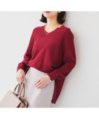 【アンタイトル/UNTITLED】の【体型カバー/清涼感】サイドスリット Vネックニット 人気、トレンドファッション・服の通販 founy(ファニー) ファッション Fashion レディースファッション Fashion for Women トップス・カットソー Cut & Sew Tops ニット Knit Tops & Sweaters Vネックトップス V-Neck Tops / V-Cut Neckline Shirts 春 Spring スリット Slit, Slit Detail 定番 Standard, Basic Item ヘムライン Hemline, Bottom Cut ペーパー Paper, Kraft Paper ボトム Bottoms, Lower Wear リラックス Relax, Relaxed Fit ロング Long, Long-Length ワイド Wide, Wide Fit S/S・春夏 SS, Spring/Summer, Warm Season 夏 Summer thumbnail ピンク|ID: prp329100004539216 ipo3291000000033447573