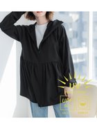【コカ/COCA】の【再入荷・ 受付中】UVカットギャザーパーカー Black|ID: prp329100004539235 ipo3291000000032739503