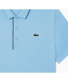 【ラコステ/LACOSTE / MEN】のUPF30 UVカット ワントーン配色パイピング ウルトラドライゴルフ半袖ポロシャツ ライトブルー|ID: prp329100004539237 ipo3291000000032073131