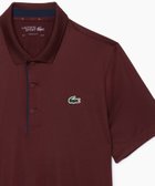 【ラコステ/LACOSTE / MEN】のUPF30 UVカット ワントーン配色パイピング ウルトラドライゴルフ半袖ポロシャツ ワイン|ID: prp329100004539237 ipo3291000000032073134