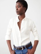 【バナナリパブリック ファクトリーストア/BANANA REPUBLIC FACTORY STORE】のBANANA REPUBLIC FACTORY STORE サテンクラシックシャツ 人気、トレンドファッション・服の通販 founy(ファニー) ファッション Fashion レディースファッション WOMEN トップス・カットソー Tops/Tshirt シャツ/ブラウス Shirts/Blouses テクスチャー Texture フロント Front thumbnail SNOW_DAY|ID: prp329100004539246 ipo3291000000032242888