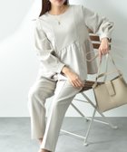 【インタープラネット/INTERPLANET】のTRダブルクロス異素材切替ペプラムブラウス 人気、トレンドファッション・服の通販 founy(ファニー) ファッション Fashion レディースファッション WOMEN トップス・カットソー Tops/Tshirt シャツ/ブラウス Shirts/Blouses ダブル Double フェミニン Feminine フレア Flare ペプラム Peplum 切替 Switching thumbnail グレージュ|ID: prp329100004539252 ipo3291000000032073206