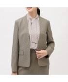 【アンタイトル/UNTITLED】の【通勤スーツ/入卒/セレモニー】ウーステッドカルゼ カラーレスジャケット 人気、トレンドファッション・服の通販 founy(ファニー) ファッション Fashion レディースファッション WOMEN アウター Coat Outerwear ジャケット Jackets スーツ Suits スーツ ジャケット Jacket シェイプ Shape ジャケット Jacket スーツ Suit セレモニー Ceremony フロント Front ビジネス 仕事 通勤 Business thumbnail トープ|ID: prp329100004539266 ipo3291000000032073284