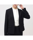 【アンタイトル/UNTITLED】の【通勤スーツ/入卒/セレモニー】ウーステッドカルゼ カラーレスジャケット 人気、トレンドファッション・服の通販 founy(ファニー) ファッション Fashion レディースファッション WOMEN アウター Coat Outerwear ジャケット Jackets スーツ Suits スーツ ジャケット Jacket シェイプ Shape ジャケット Jacket スーツ Suit セレモニー Ceremony フロント Front ビジネス 仕事 通勤 Business thumbnail ネイビー|ID: prp329100004539266 ipo3291000000032073285