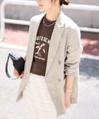 【スローブ イエナ/SLOBE IENA】のフレンチリネンジャケット ベージュ|ID: prp329100004539267 ipo3291000000032557219