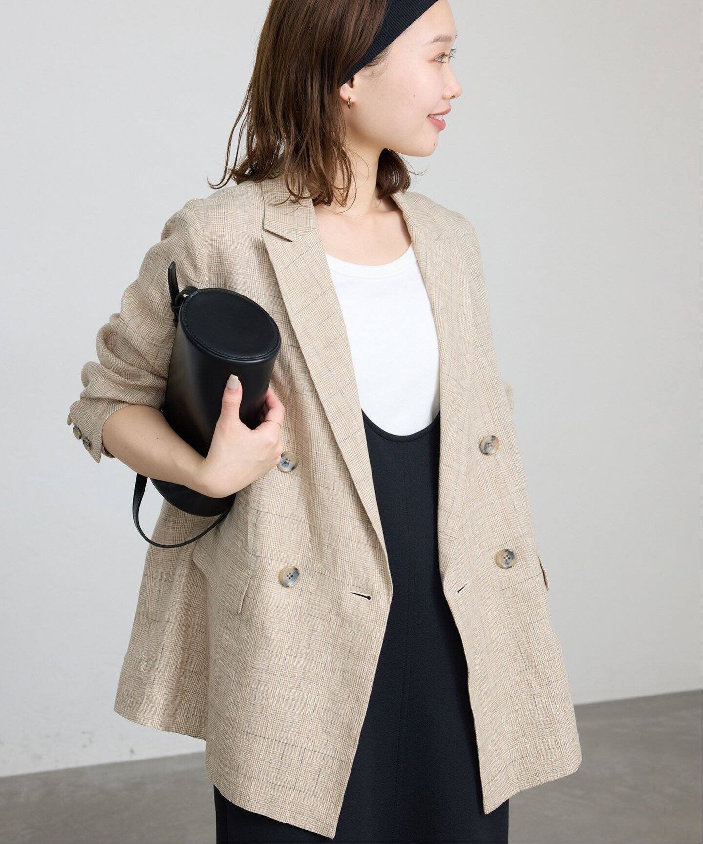 【スローブ イエナ/SLOBE IENA】のフレンチリネンジャケット インテリア・キッズ・メンズ・レディースファッション・服の通販 founy(ファニー) 　ファッション　Fashion　レディースファッション　Fashion for Women　アウター　Coat / Outerwear Collection　レディースジャケット・軽アウター　Jackets　2025年　2025　2025春夏・S/S　Spring/Summer 2025 SS25　おすすめ　Recommended / Our Picks　インナー　Innerwear　ジャケット　Jacket, Outerwear　リネン　Linen, Linen Fabric　リラックス　Relax, Relaxed Fit　ベージュ A|ID: prp329100004539267 ipo3291000000032557221