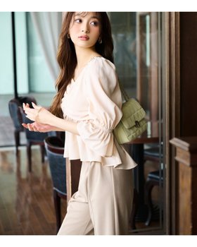 【プロポーション ボディドレッシング/PROPORTION BODY DRESSING】の2wayフロントギャザーブラウス 人気、トレンドファッション・服の通販 founy(ファニー) ファッション Fashion レディースファッション WOMEN トップス・カットソー Tops/Tshirt シャツ/ブラウス Shirts/Blouses オフショルダー Off Shoulder ギャザー Gather シャーリング Shirring フィット Fit フロント Front ペプラム Peplum |ID:prp329100004539297