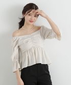 【プロポーション ボディドレッシング/PROPORTION BODY DRESSING】の2wayフロントギャザーブラウス 人気、トレンドファッション・服の通販 founy(ファニー) ファッション Fashion レディースファッション WOMEN トップス・カットソー Tops/Tshirt シャツ/ブラウス Shirts/Blouses オフショルダー Off Shoulder ギャザー Gather シャーリング Shirring フィット Fit フロント Front ペプラム Peplum thumbnail ライトカーキ|ID: prp329100004539297 ipo3291000000032073457