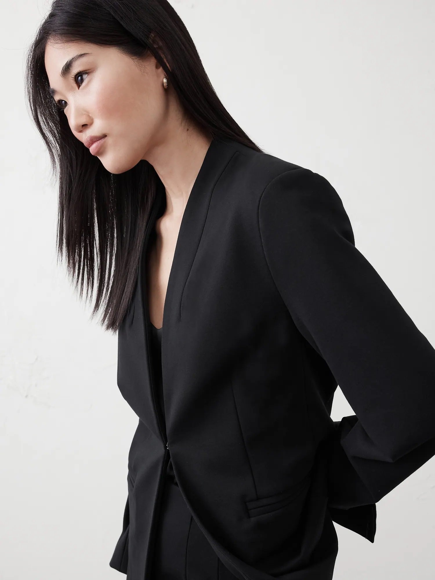 【バナナリパブリック ファクトリーストア/BANANA REPUBLIC FACTORY STORE】のBANANA REPUBLIC FACTORY STORE ポンチブレザージャケット 人気、トレンドファッション・服の通販 founy(ファニー) 　ファッション　Fashion　レディースファッション　WOMEN　アウター　Coat Outerwear　ジャケット　Jackets　インナー　Inner　ジャケット　Jacket　ダウン　Down　フォーマル　Formal　 other-1|ID: prp329100004539314 ipo3291000000032073554