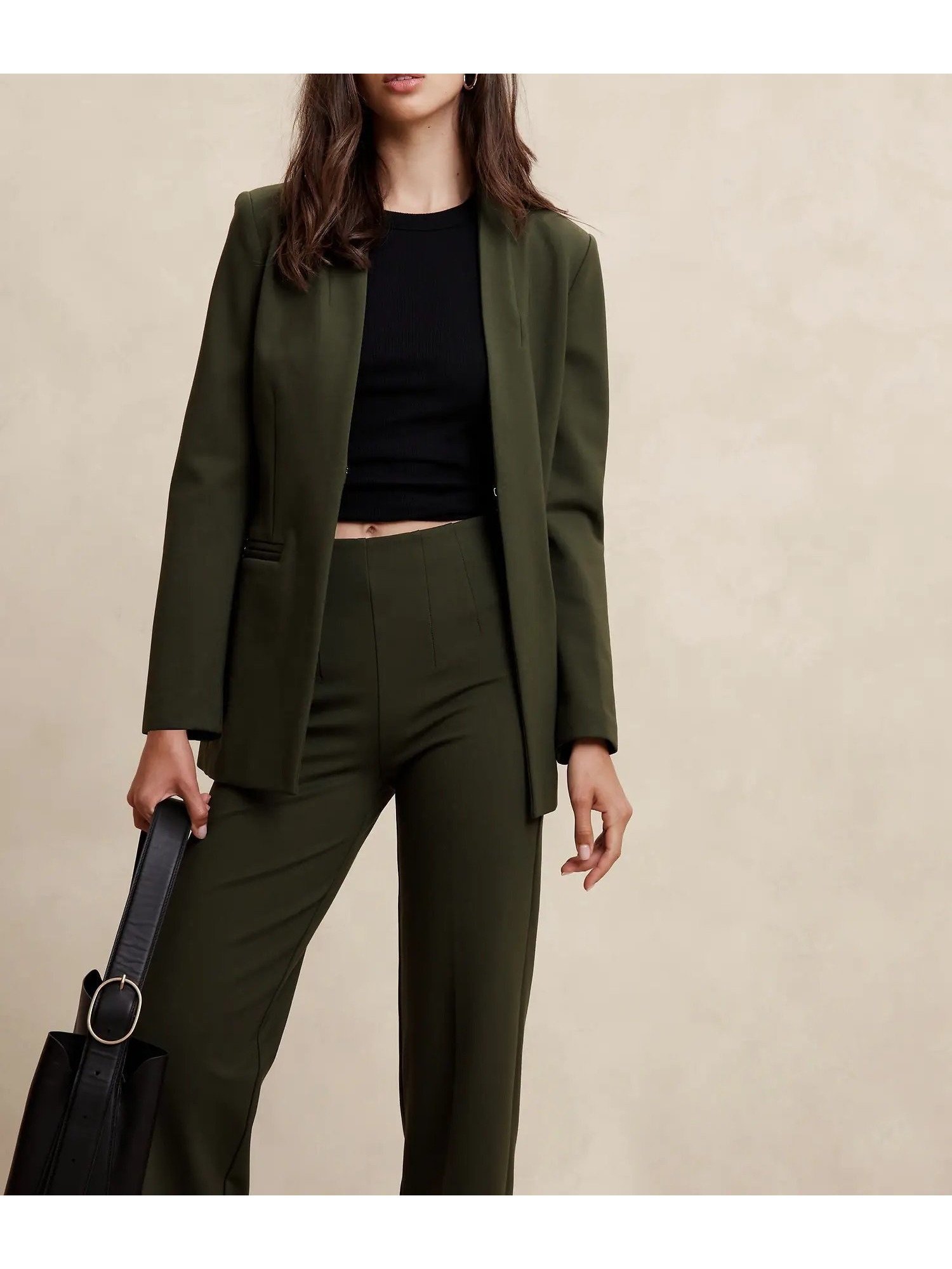 【バナナリパブリック ファクトリーストア/BANANA REPUBLIC FACTORY STORE】のBANANA REPUBLIC FACTORY STORE ポンチブレザージャケット インテリア・キッズ・メンズ・レディースファッション・服の通販 founy(ファニー) 　ファッション　Fashion　レディースファッション　WOMEN　アウター　Coat Outerwear　ジャケット　Jackets　インナー　Inner　ジャケット　Jacket　ダウン　Down　フォーマル　Formal　NEW_MALLARD_GREEN|ID: prp329100004539314 ipo3291000000032073556