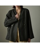 【その他のブランド/Other】の「KHA KI/カーキ」ノーカラーストライプジャケット GRAYST|ID: prp329100004539320 ipo3291000000032073585