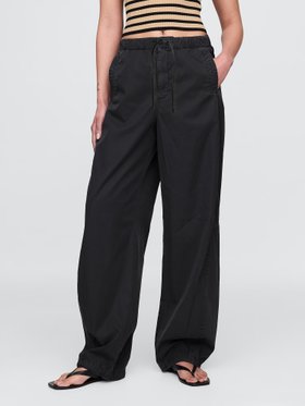 【ギャップ/GAP】のミッドライズ バレル パラシュートパンツ 人気、トレンドファッション・服の通販 founy(ファニー) ファッション Fashion レディースファッション Fashion for Women パンツ Pants & Trousers フィット Fit, Slim Fit ポケット Pocket, Pocket Detail |ID:prp329100004539371