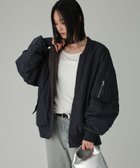 【バビロン/BABYLONE / KIDS】のリバーシブルMA-1 人気、トレンドファッション・服の通販 founy(ファニー) ファッション Fashion キッズファッション Fashion for Kids コンパクト Compact, Small Size フェミニン Feminine, Girly ボトム Bottoms, Lower Wear ポケット Pocket, Pocket Detail リバーシブル Reversible, Two-Sided おすすめ Recommended / Our Picks 2025年 2025 2025-2026秋冬・A/W Autumn/Winter 2025–26 AW25–26 thumbnail ネイビー×チャコール88|ID: prp329100004539395 ipo3291000000033485159