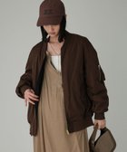 【バビロン/BABYLONE / KIDS】のリバーシブルMA-1 人気、トレンドファッション・服の通販 founy(ファニー) ファッション Fashion キッズファッション Fashion for Kids コンパクト Compact, Small Size フェミニン Feminine, Girly ボトム Bottoms, Lower Wear ポケット Pocket, Pocket Detail リバーシブル Reversible, Two-Sided おすすめ Recommended / Our Picks 2025年 2025 2025-2026秋冬・A/W Autumn/Winter 2025–26 AW25–26 thumbnail 【新色】ブラウン×ブラック50|ID: prp329100004539395 ipo3291000000033485160