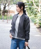 【ビームス ハート/BEAMS HEART】のバックボリューム MA-1 ブルゾン CHARCOAL BLACK|ID: prp329100004539400 ipo3291000000032108350