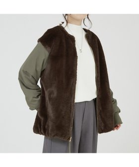 【アバハウスマヴィ/abahouse mavie】のファーコンビリバーシブルブルゾン 人気、トレンドファッション・服の通販 founy(ファニー) ファッション Fashion レディースファッション Fashion for Women アウター Coat / Outerwear Collection ブルゾンジャケット・スポーティアウター Blouson Jackets インナー Innerwear コンビ Combo, Combination Style フェイクファー Faux Fur, Imitation Fur ポケット Pocket, Pocket Detail ミドル Middle Length, Mid Height リバーシブル Reversible, Two-Sided ロング Long, Long-Length 防寒 Cold Protection, Winter-Ready |ID:prp329100004539665