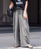 【フレームワーク/FRAMeWORK】のUVカットワイドパンツ 人気、トレンドファッション・服の通販 founy(ファニー) ファッション Fashion レディースファッション WOMEN パンツ Pants おすすめ Recommend シンプル Simple ストライプ Stripe セットアップ Set Up ワイド Wide thumbnail グレー|ID: prp329100004539705 ipo3291000000032298305