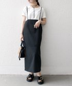 【シップス フォー ウィメン/SHIPS】のSHIPS any 洗濯機可能 Iライン キャミ ワンピース * ベーシック TEE セット ブラック|ID: prp329100004539708 ipo3291000000032748599