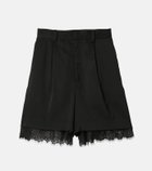 【ルシェル ブルー/LE CIEL BLEU】のシアーレイヤードパンツ / Sheer Layered Pants ブラック|ID: prp329100004539722 ipo3291000000032076526