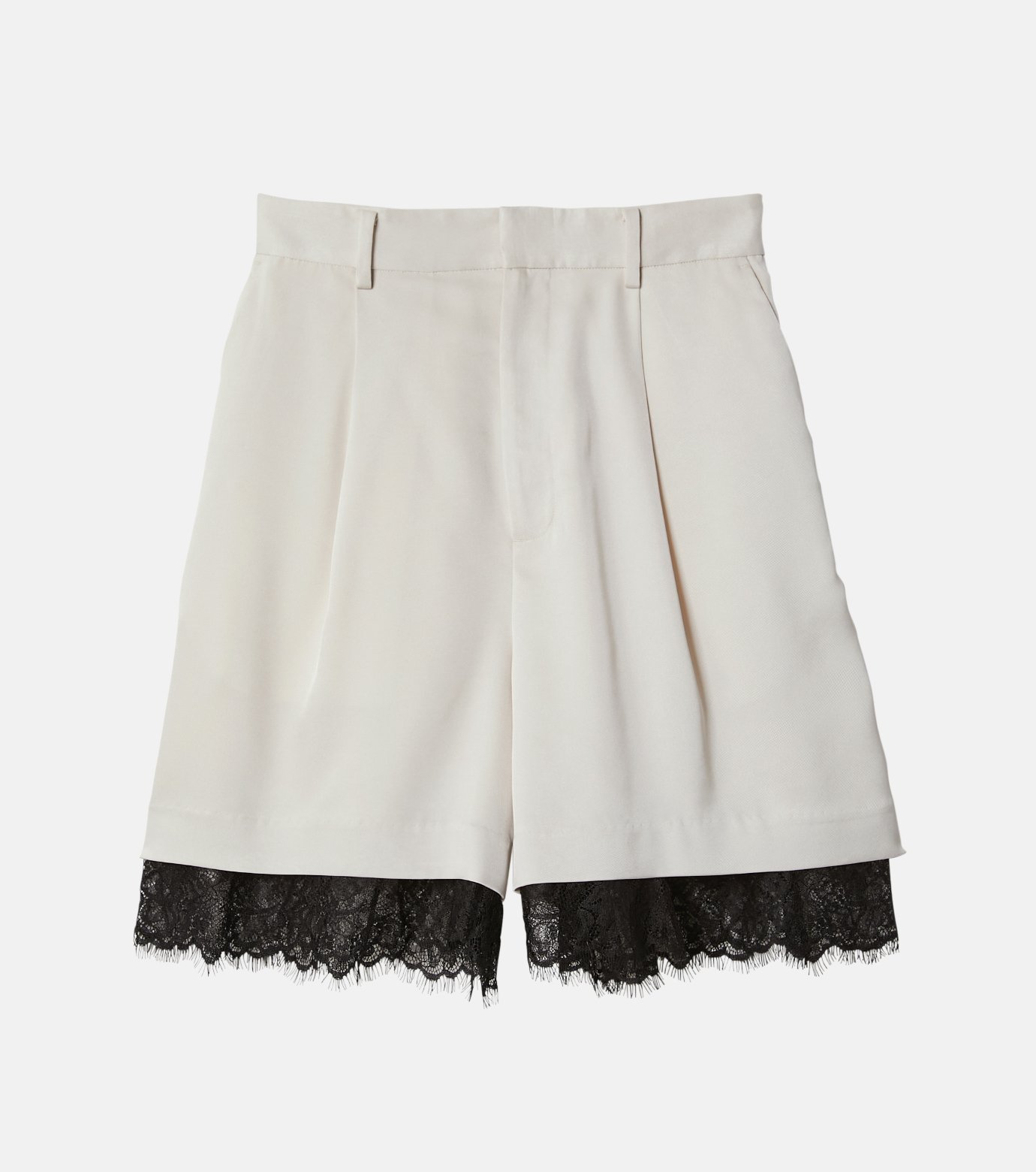 【ルシェル ブルー/LE CIEL BLEU】のシアーレイヤードパンツ / Sheer Layered Pants インテリア・キッズ・メンズ・レディースファッション・服の通販 founy(ファニー) 　ファッション　Fashion　レディースファッション　WOMEN　パンツ　Pants　ショート　Short　トライアングル　Triangle　フレア　Flare　ポケット　Pocket　レース　Race　ライトベージュ|ID: prp329100004539722 ipo3291000000032076527