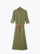 【テチチ/Te chichi】のベルト付きレーヨンリネンシャツワンピース 人気、トレンドファッション・服の通販 founy(ファニー) ファッション Fashion レディースファッション Fashion for Women ワンピース Dresses シャツワンピース / 1枚で着映えコーデ Shirt Dresses ベルト&ウエストマーク Belts & Waist Accessories シンプル Simple, Minimal リネン Linen, Linen Fabric エレガント 上品 Elegant thumbnail カーキ|ID: prp329100004539750 ipo3291000000033546103