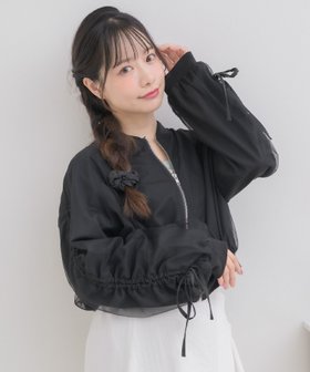 【レトロガール/RETRO GIRL】の袖シャーリングアソートBZ 人気、トレンドファッション・服の通販 founy(ファニー) ファッション Fashion レディースファッション WOMEN トップス・カットソー Tops/Tshirt シャーリング Shirring デニム Denim ブルゾン Blouson リボン Ribbon ロング Long 定番 Standard 春 Spring 羽織 Haori |ID:prp329100004539796