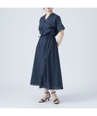 【ビームス ハート/BEAMS HEART】の【洗濯機洗い可】スキッパー ドロスト ワンピース 25SS 半袖 NAVY|ID: prp329100004539813 ipo3291000000032735200