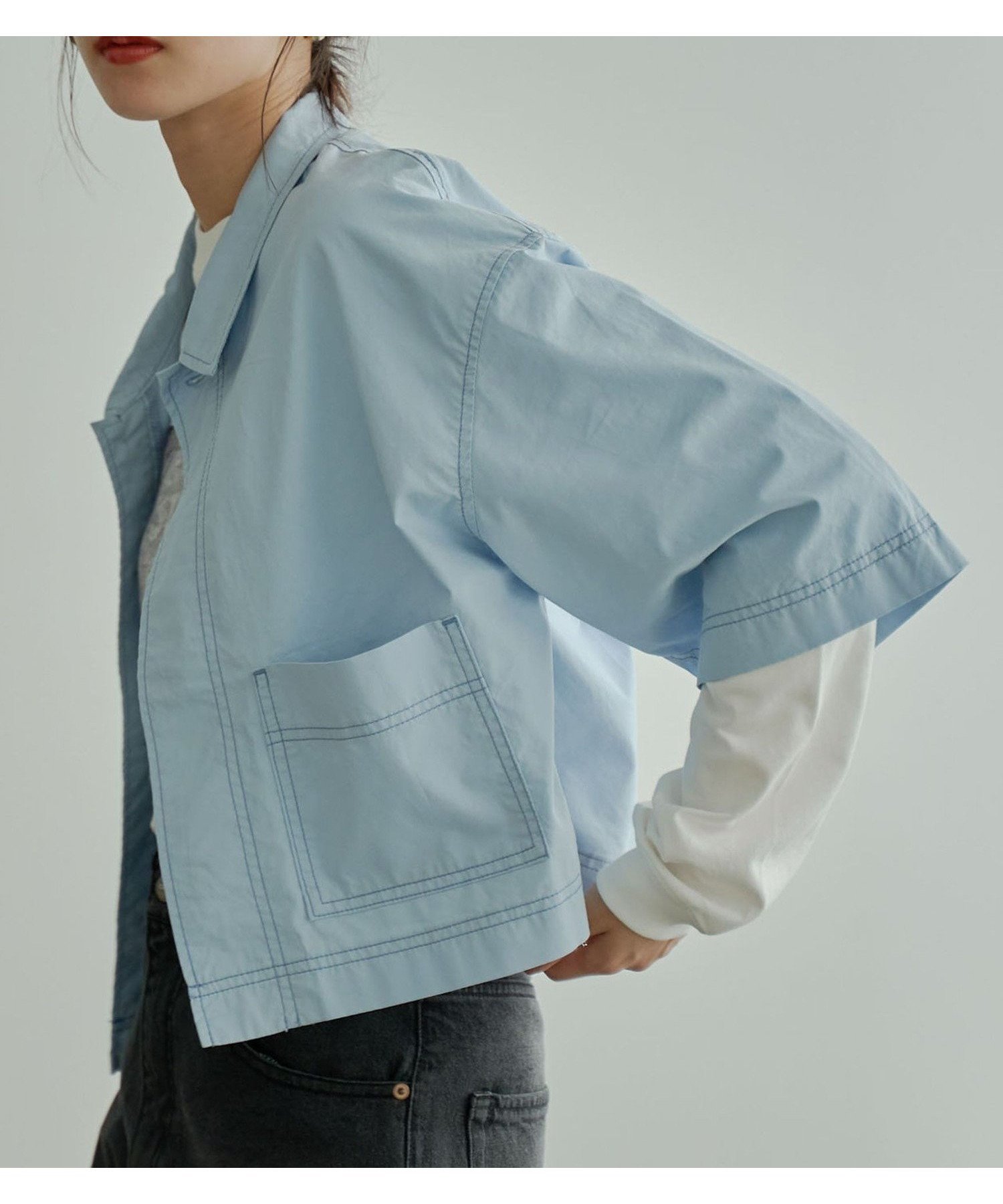 【コーエン/COEN】のハーフスリーブカバーオール 人気、トレンドファッション・服の通販 founy(ファニー) 　ファッション　Fashion　レディースファッション　WOMEN　おすすめ　Recommend　カーディガン　Cardigan　スリーブ　Sleeve　ハーフ　Half　ワーク　Work　半袖　Short Sleeve　秋　Autumn/Fall　 other-1|ID: prp329100004539818 ipo3291000000032077069