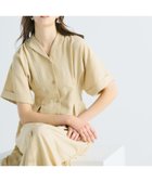 【センスオブプレイス/SENSE OF PLACE by URBAN RESEARCH】のウエストタックシャツワンピース BEIGE|ID: prp329100004539821 ipo3291000000032643411