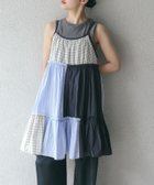 【ケービーエフ/KBF / URBAN RESEARCH】のパッチワークミニキャミワンピース 人気、トレンドファッション・服の通販 founy(ファニー) ファッション Fashion レディースファッション WOMEN ワンピース Dress キャミワンピース No Sleeve Dresses 2025年 2025 2025春夏・S/S Ss,Spring/Summer,2025 キャミソール Camisole キャミワンピース Cami Dress ジャケット Jacket スニーカー Sneakers タイツ Tights タンク Tank ティアード Tiered バランス Balance ベーシック Basic ボトム Bottom リメイク Remake 夏 Summer S/S・春夏 Ss・Spring/Summer thumbnail NAVY MIX|ID: prp329100004539836 ipo3291000000032368154
