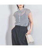 【その他のブランド/Other】のオーガンジー プリント ノースリーブ シャツ NAVY|ID: prp329100004539876 ipo3291000000032284944