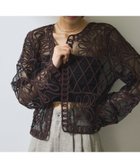 【アダム エ ロペ/ADAM ET ROPE'】の【WEB限定】・【新色追加】チュール刺繍カーディガン 人気、トレンドファッション・服の通販 founy(ファニー) ファッション Fashion レディースファッション WOMEN トップス・カットソー Tops/Tshirt カーディガン Cardigans 2025年 2025 2025春夏・S/S Ss,Spring/Summer,2025 エレガント 上品 Elegant カーディガン Cardigan クロップド Cropped チュール Tulle 人気 Popularity 夏 Summer 定番 Standard 春 Spring S/S・春夏 Ss・Spring/Summer 洗える Washable thumbnail ブラック系(04)|ID: prp329100004539880 ipo3291000000032077465