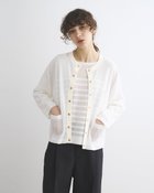 【トラディショナル ウェザーウェア/TWW / Traditional Weatherwear】のARKLEY KNIT SHEER 人気、トレンドファッション・服の通販 founy(ファニー) ファッション Fashion レディースファッション Fashion for Women トップス・カットソー Cut & Sew Tops ニット Knit Tops & Sweaters シアー Sheer, See-Through バランス Balance, Style Balance 人気 Popular, Best Seller 夏 Summer thumbnail ホワイト|ID: prp329100004539889 ipo3291000000032743121
