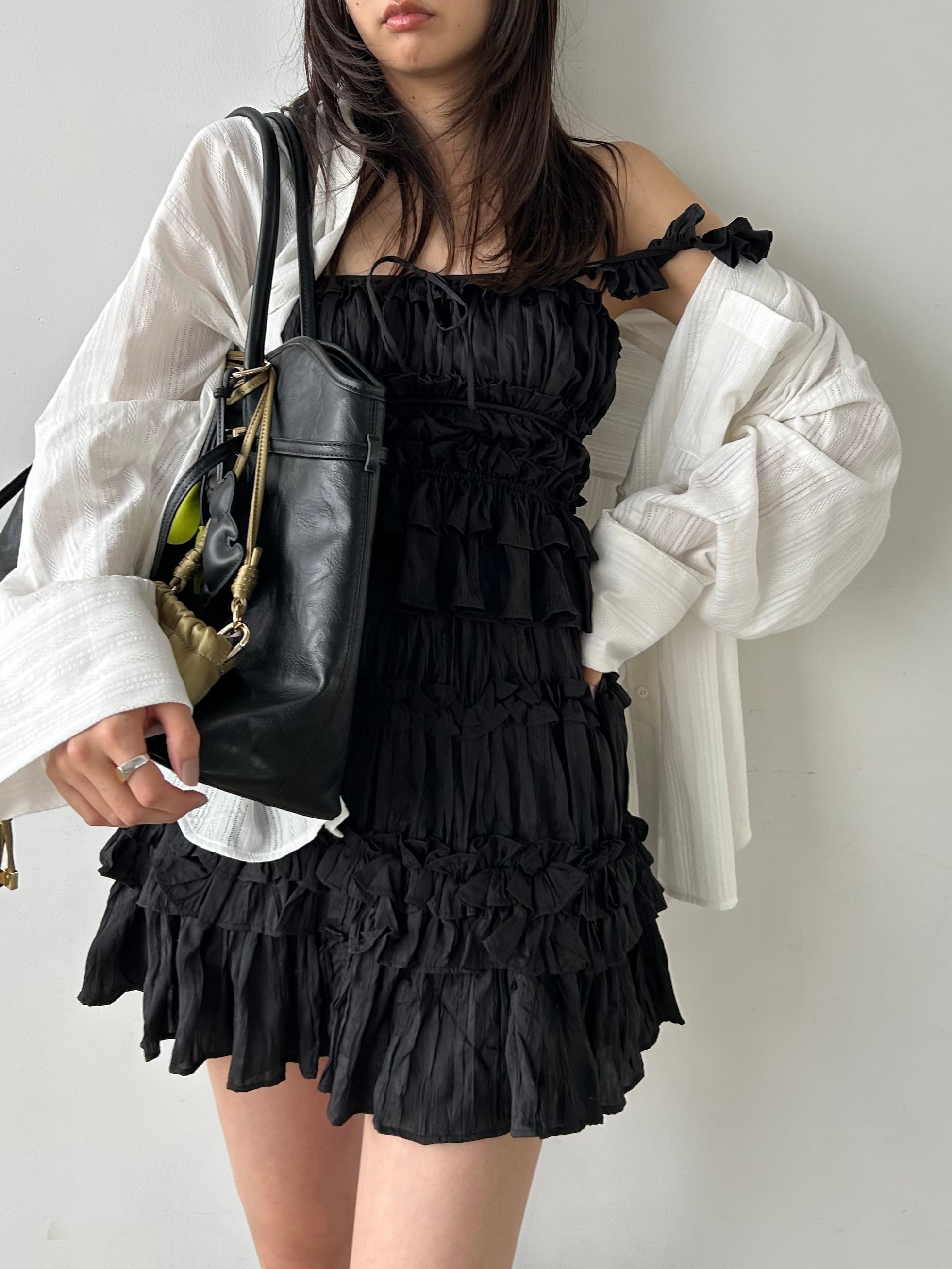 【スナイデル/SNIDEL】のワッシャープリーツフリルスカショーパン インテリア・キッズ・メンズ・レディースファッション・服の通販 founy(ファニー) 　ファッション　Fashion　レディースファッション　Fashion for Women　おすすめ　Recommended / Our Picks　ウェーブ　Wavy Pattern　キャミソール　Camisole, Spaghetti Strap Top　ギャザー　Gathered, Ruffled　フェミニン　Feminine, Girly　フリル　Frill, Ruffle　ワッシャー　Washer, Crinkled Finish　楽ちん　Easy Fit, Comfortable　BLK[009]|ID: prp329100004539919 ipo3291000000033058504