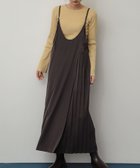 【センスオブプレイス/SENSE OF PLACE by URBAN RESEARCH】のプリーツキャミワンピース 人気、トレンドファッション・服の通販 founy(ファニー) ファッション Fashion レディースファッション WOMEN ワンピース Dress キャミワンピース No Sleeve Dresses 2024年 2024 2024-2025秋冬・A/W Aw/Autumn/Winter/Fw/Fall/2024-2025 冬 Winter プリーツ Pleats 楽ちん Easy A/W・秋冬 Aw・Autumn/Winter・Fw・Fall-Winter thumbnail CHARCOAL|ID: prp329100004539928 ipo3291000000032316536